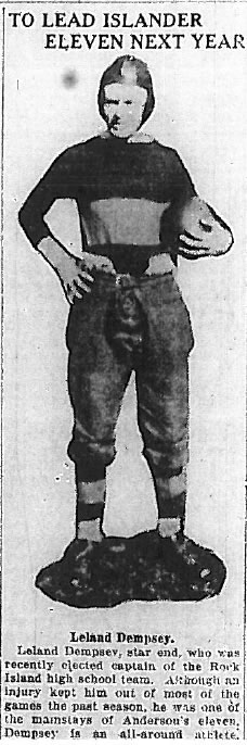 1915 Star to Captain 1916 H.S. Team